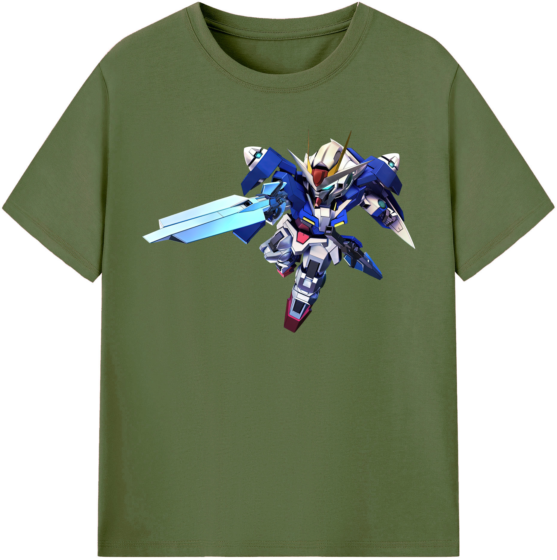 （画像用） 機動戦士ガンダム Mobile Suit Gundam 綿100％半袖Tシャツ（フロントプリント）